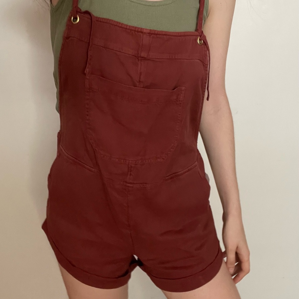 Rust red summer romper (Billabong) (S/M)